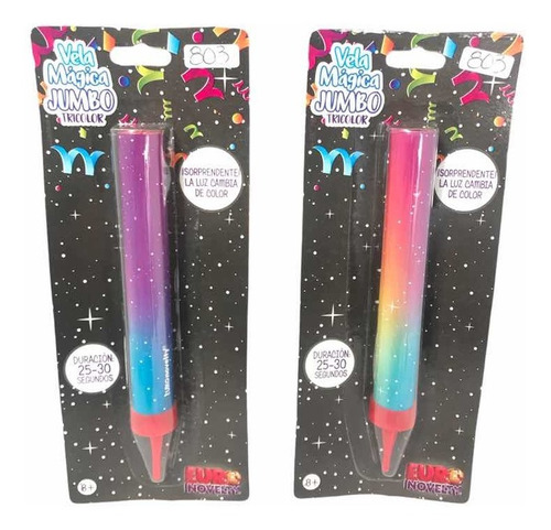 Vela Magica Jumbo Tricolor