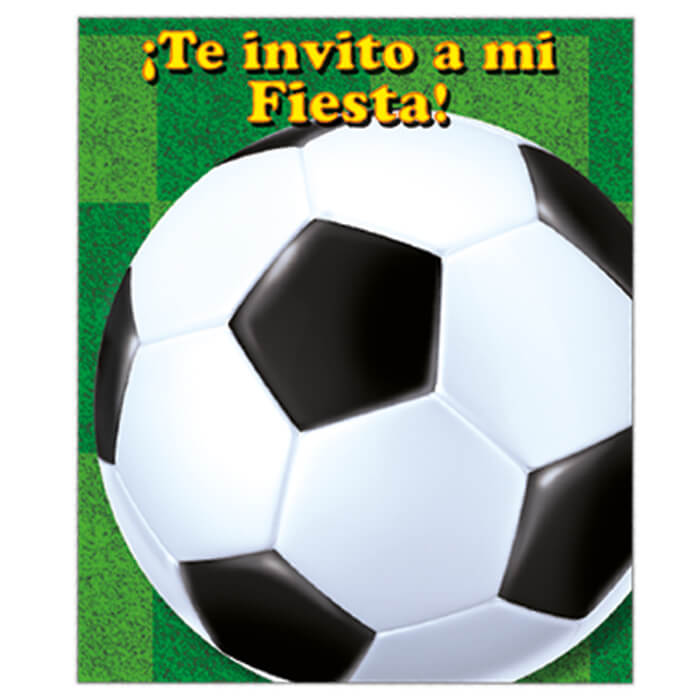 Invitacion Futbol C/6