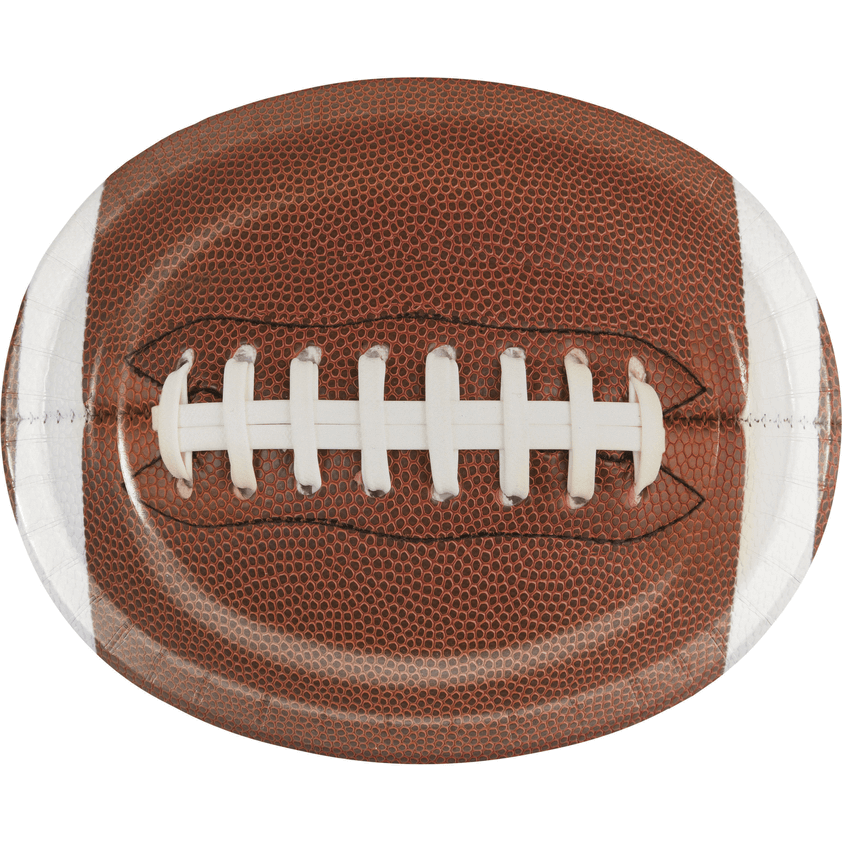 Plato Ovalado Football Americano C/8
