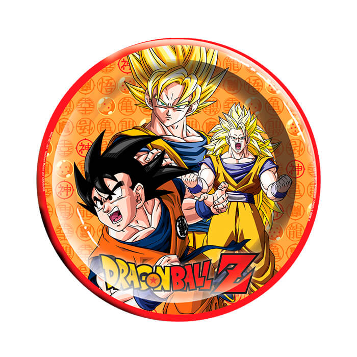 Plato 7" Dragon Ball Z C/6