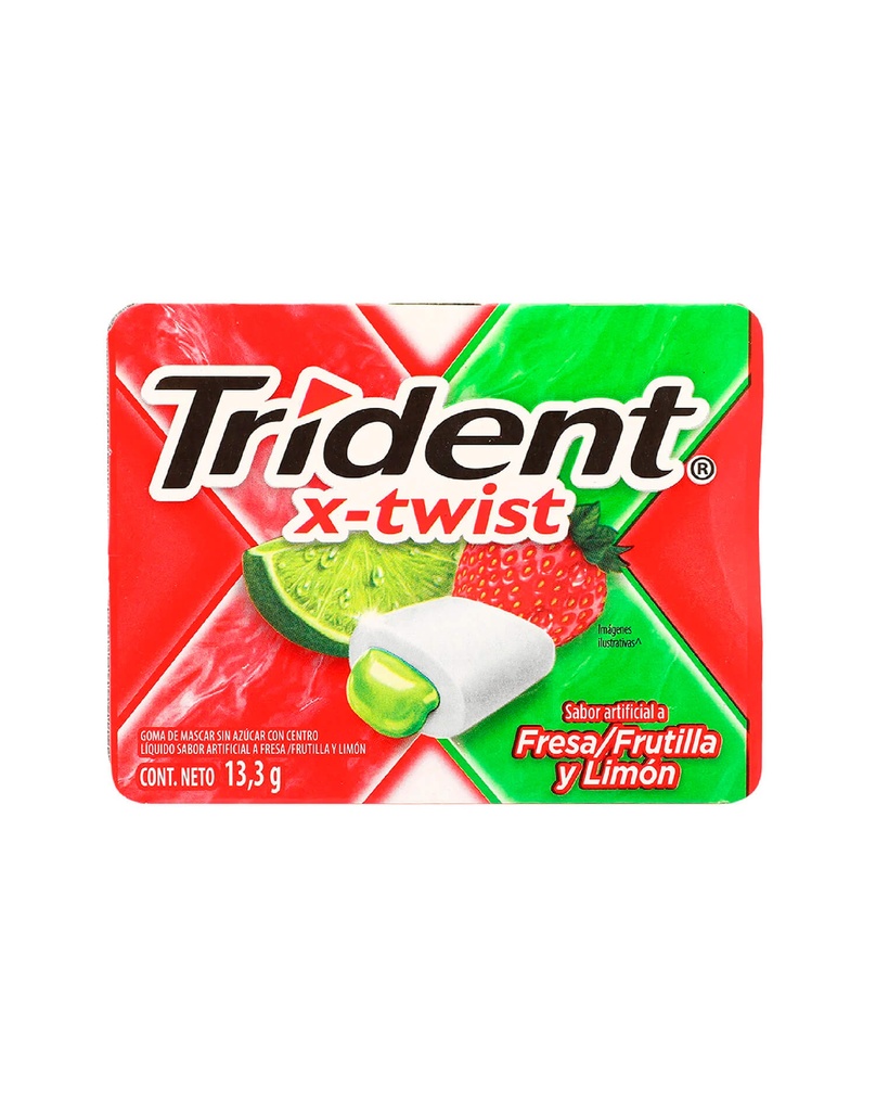 Trident X Twist Fresa Y Limon C/13.3g