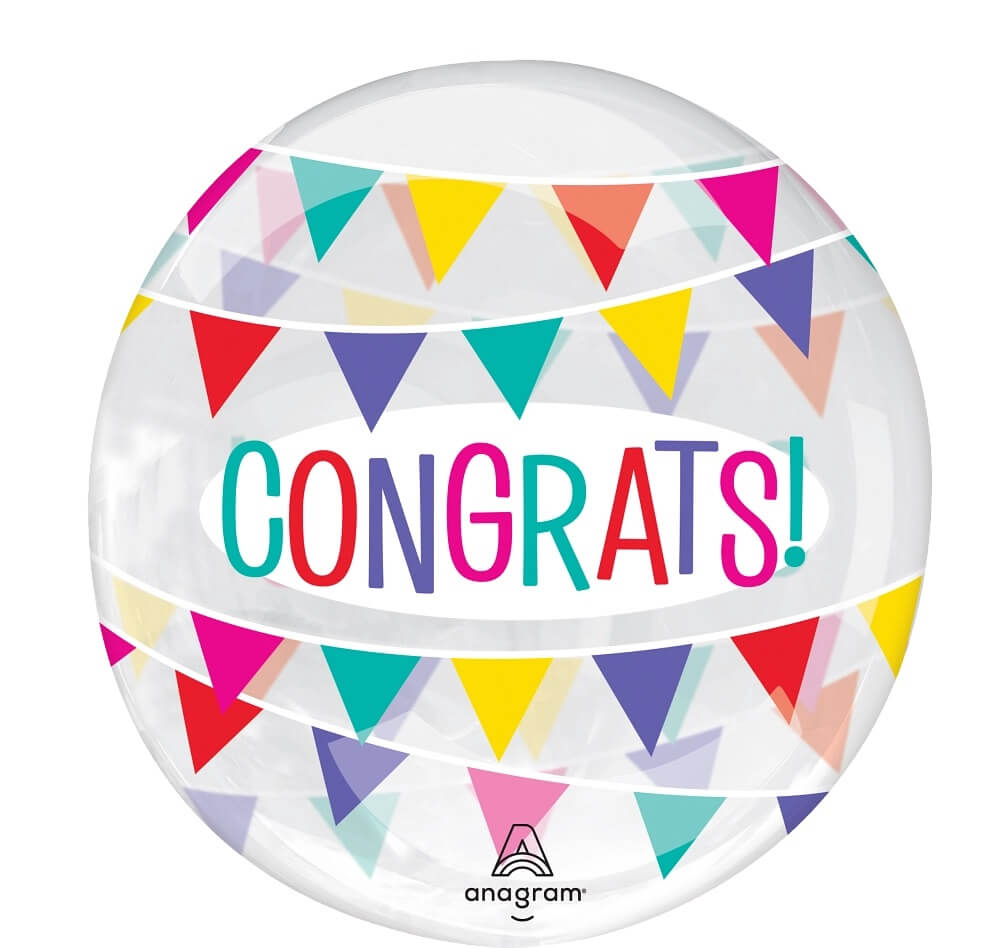 Globo 18" Congrats Banner C/1