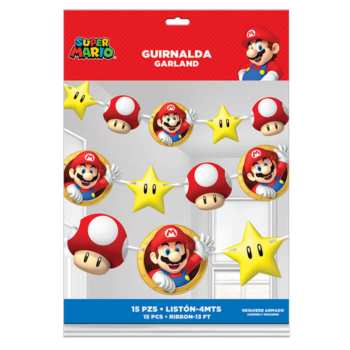 Guirnalda Mario Bros C/1