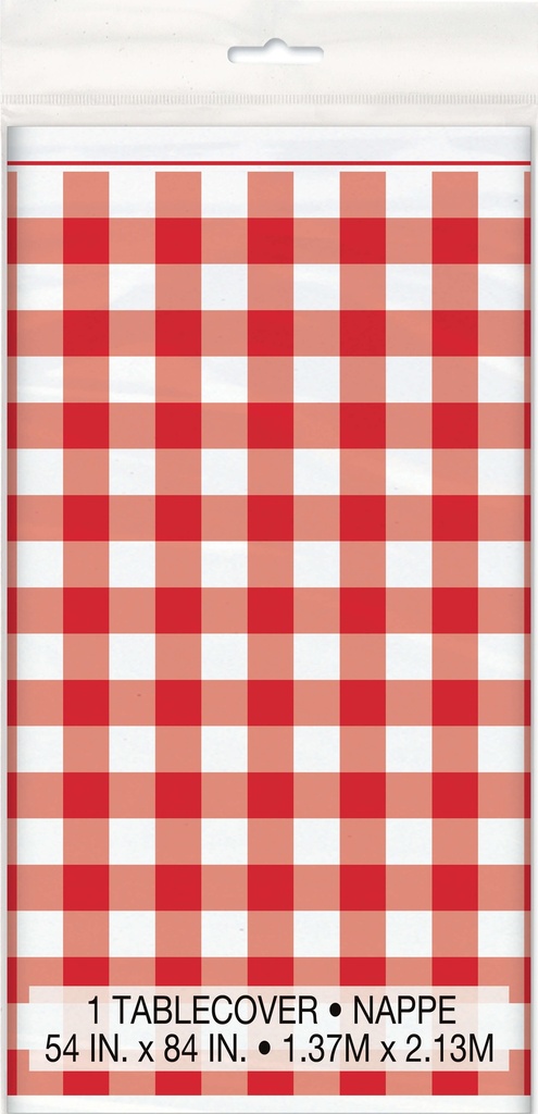 Mantel Red Gingham C/1
