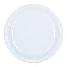 Plato 9" Transparente C/20