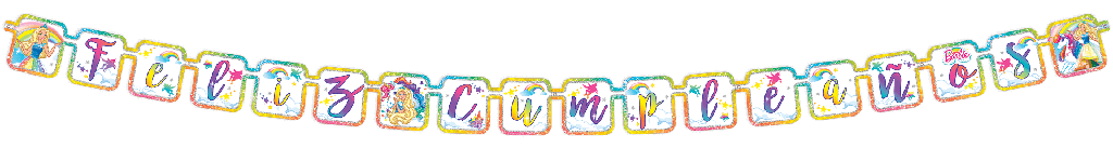 Letrero Movil  Barbie C/1