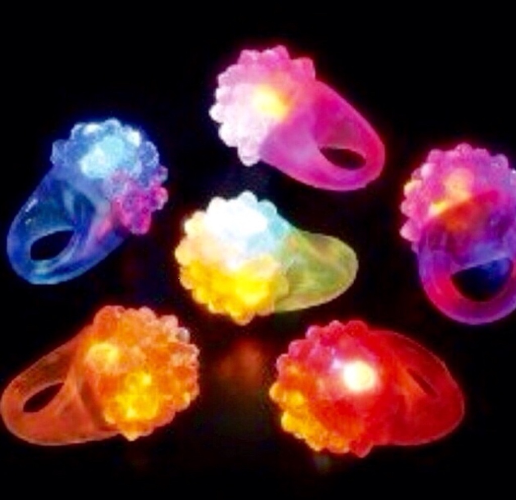 Anillo De Luz Colores C/1