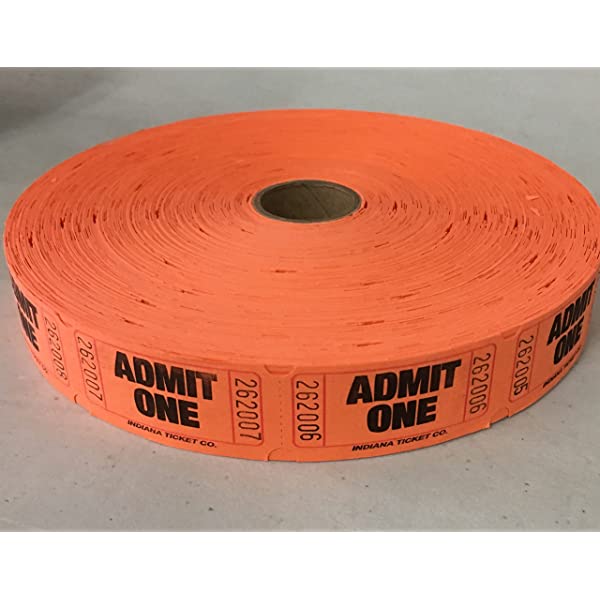 Rollo De Ticket Sencillo C/1