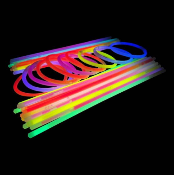 Tubo De Collar Neon Surtido C/50