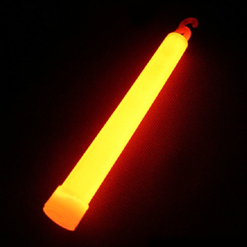 Glow Barra Neon 6" Naranja C/1