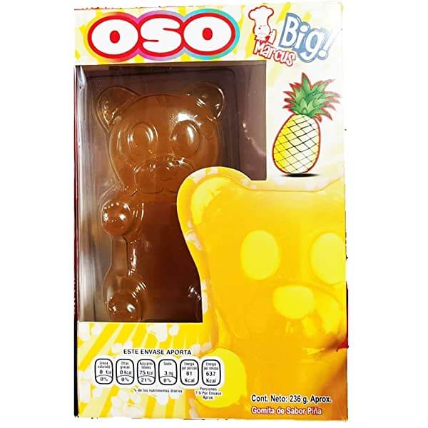 Goma Oso Piña C/1