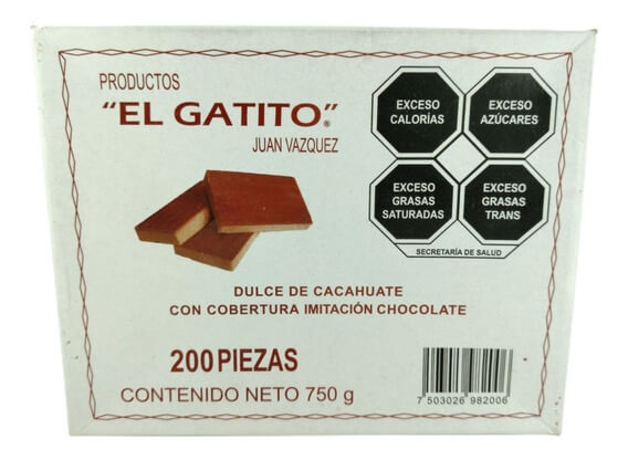 Chocolates El Gatito C/200