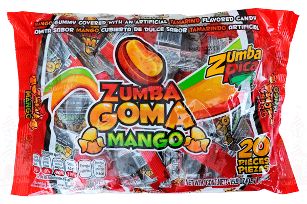 Zumba Goma Mango C/20