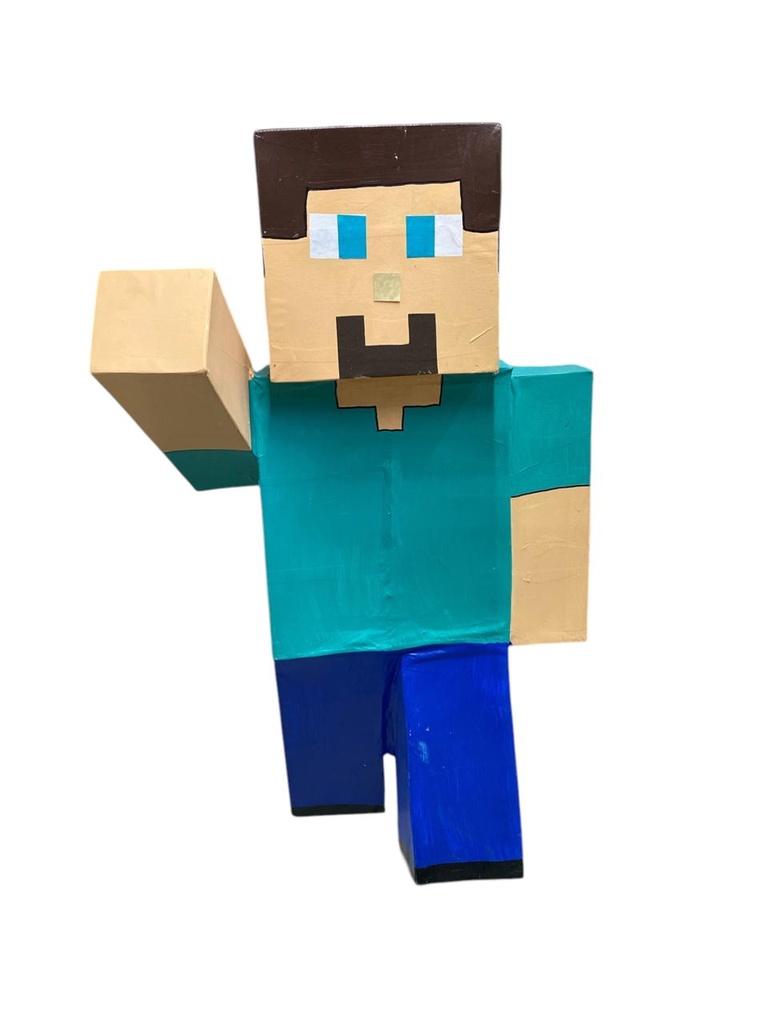 Piñata Figura G Gamers Niño Cuadritos C/1