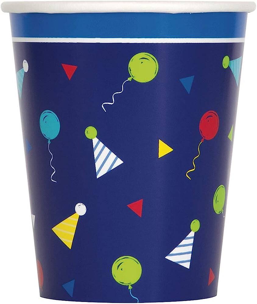 Vaso 16oz Peppy Birthday C/8