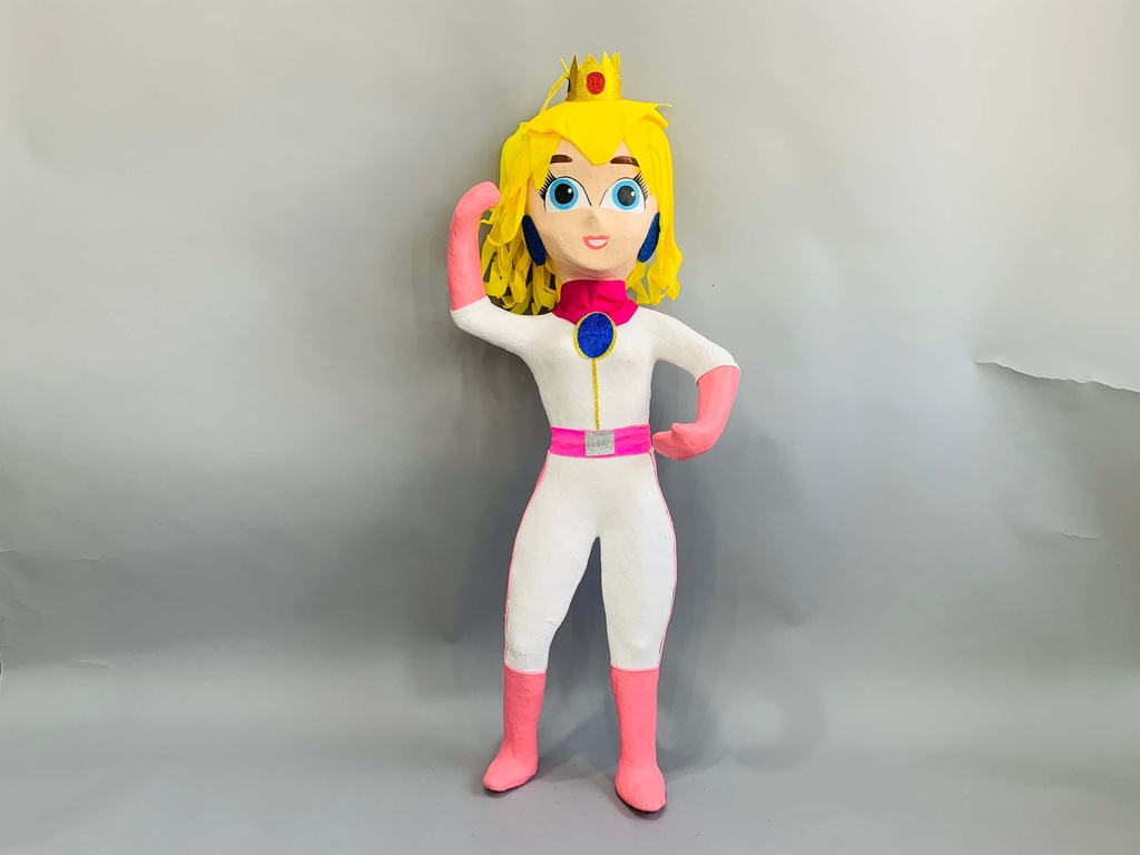 Piñata Figura G Princesa Durazno