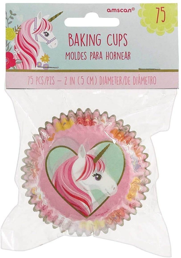 Capacillo Cupcakes Unicornio C/75