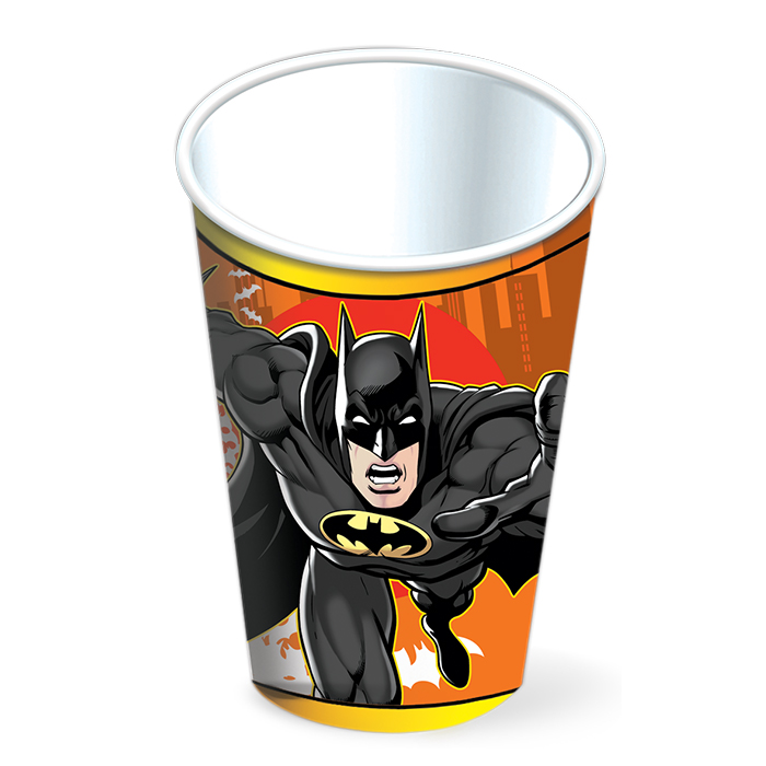 Vaso 9oz Batman C/6