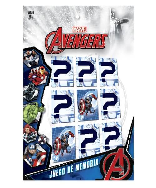 Juego Memoria Avengers C/1