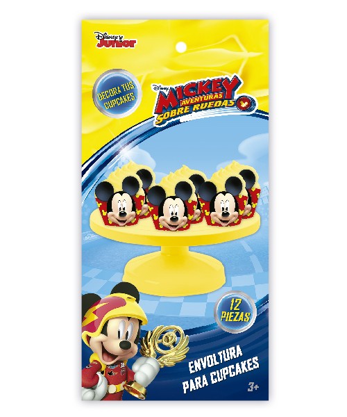 Envoltura Para Cupcakes Mickey C/12