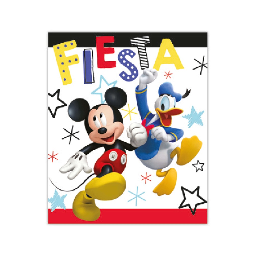 Invitaciones Mickey C/6