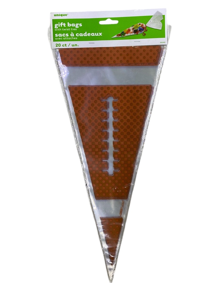 Bolsa Para Dulce Futbol Americano C/20