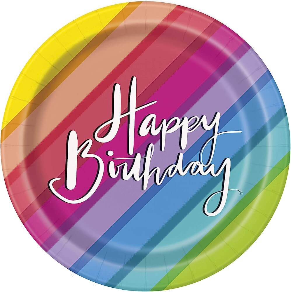 Plato 7" Balloons & Rainbow C/8