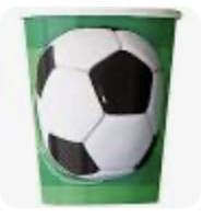Vaso 9oz Futbol Soccer C/8