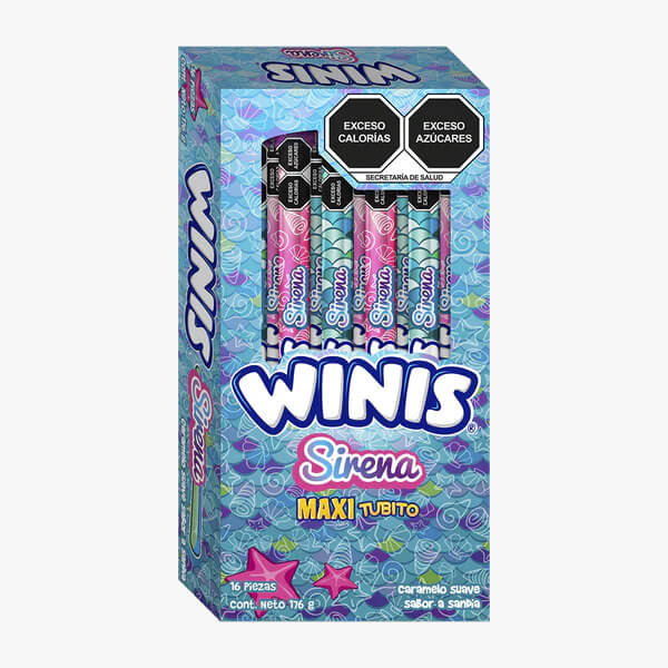 Winis Maxi Tubo Sirena C/16