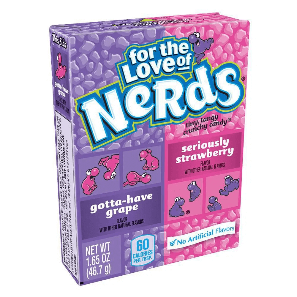 Nerds Uva/Fresa 46.7g C/1