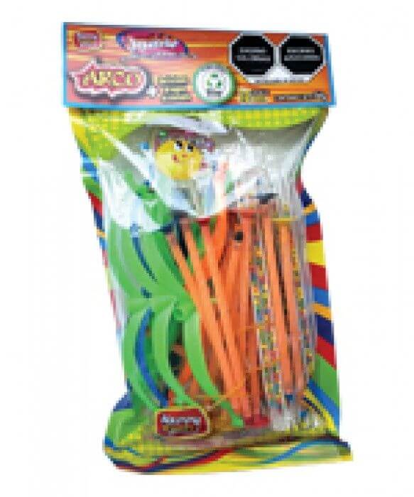 Delicias Arco Y Popote C/12