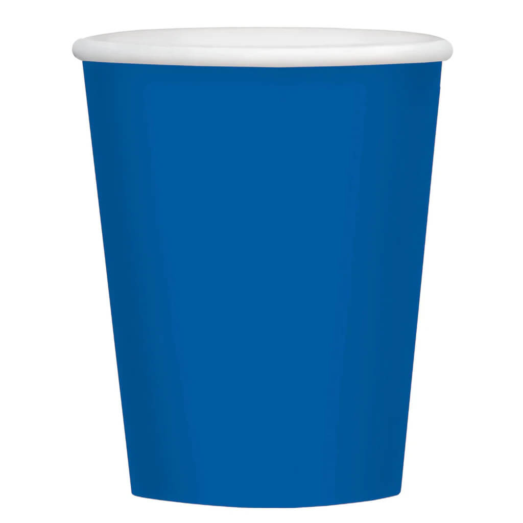 Vaso 9oz Azul Rey C/8