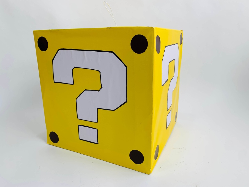 Piñata Figura Cubo Italiano C/1