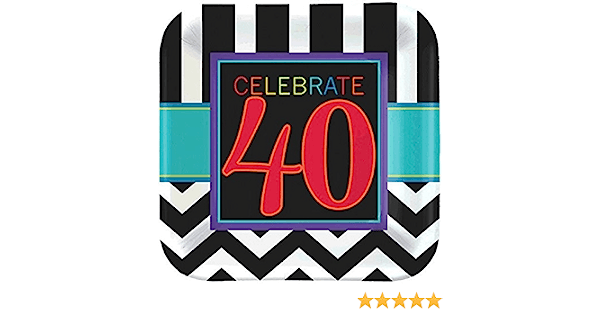 Plato 7" Cuadrado Edades C/8