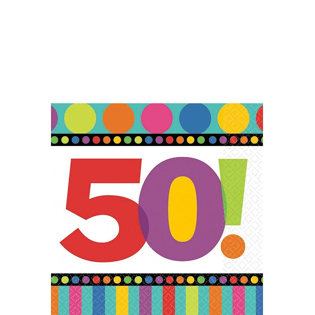 Servilleta CH Edades 50 C/16