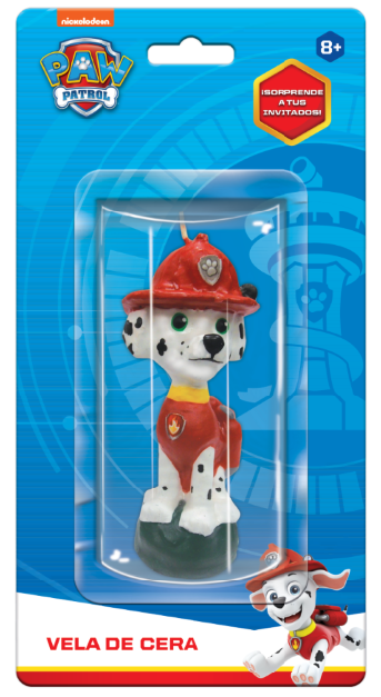 Vela Figura Marshall Paw Patrol C/1