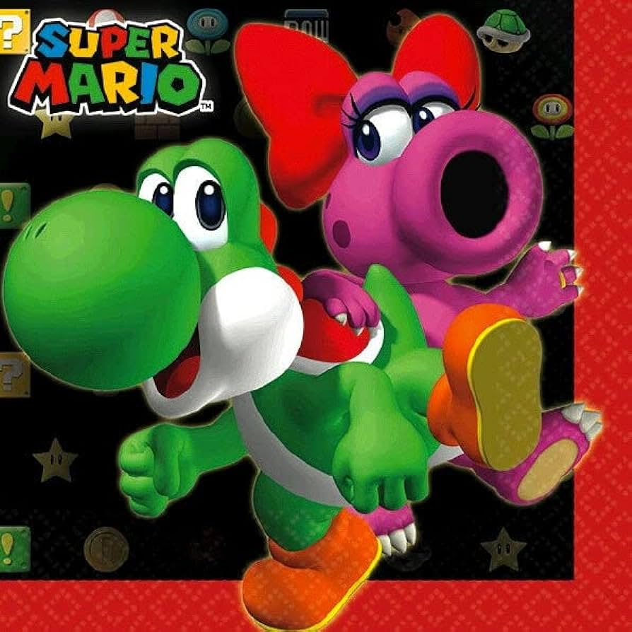 Servilleta CH Mario Bros C/16