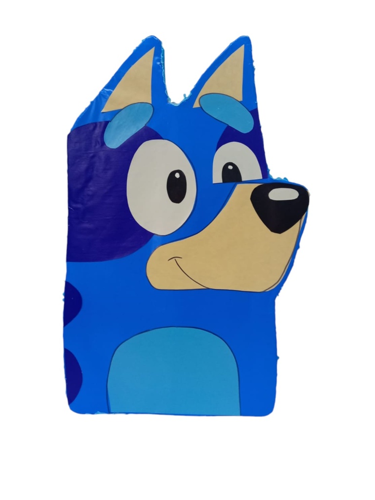 Piñata Tambor Perro Pastor Azul C/1