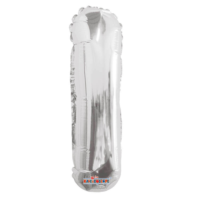 Globo 14" Letra I Plata C/1