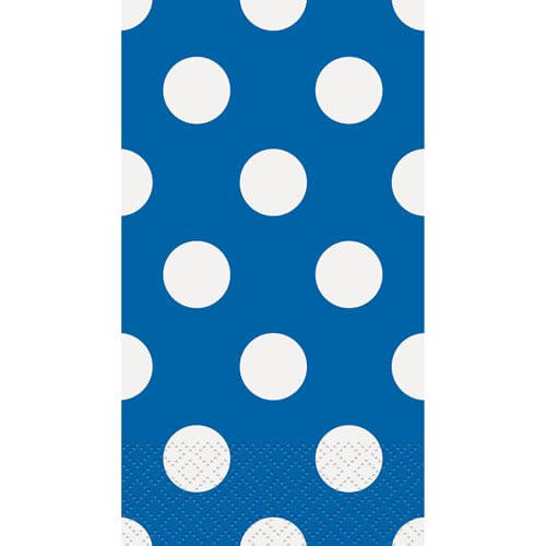 Servilleta Larga Blue Royal Polka C/16