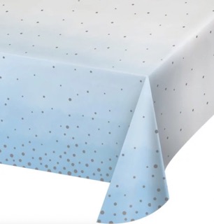 Mantel Blue Silver Celebration C/1