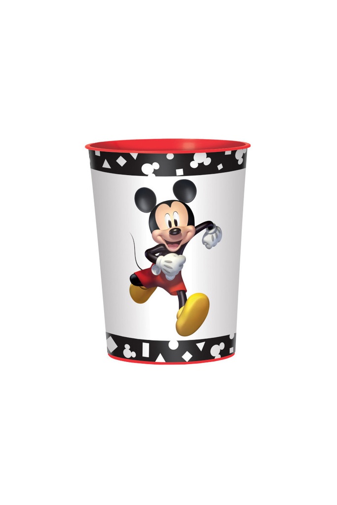 Vaso Plastico 16oz Mickey C/1