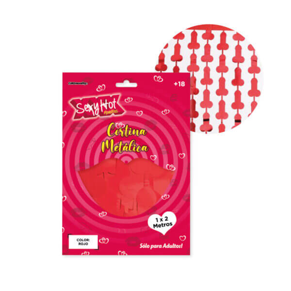 Cortina Dicky Roja C/1