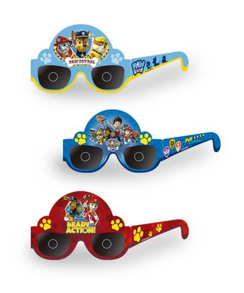 Lentes Carton Paw Patrol C/1
