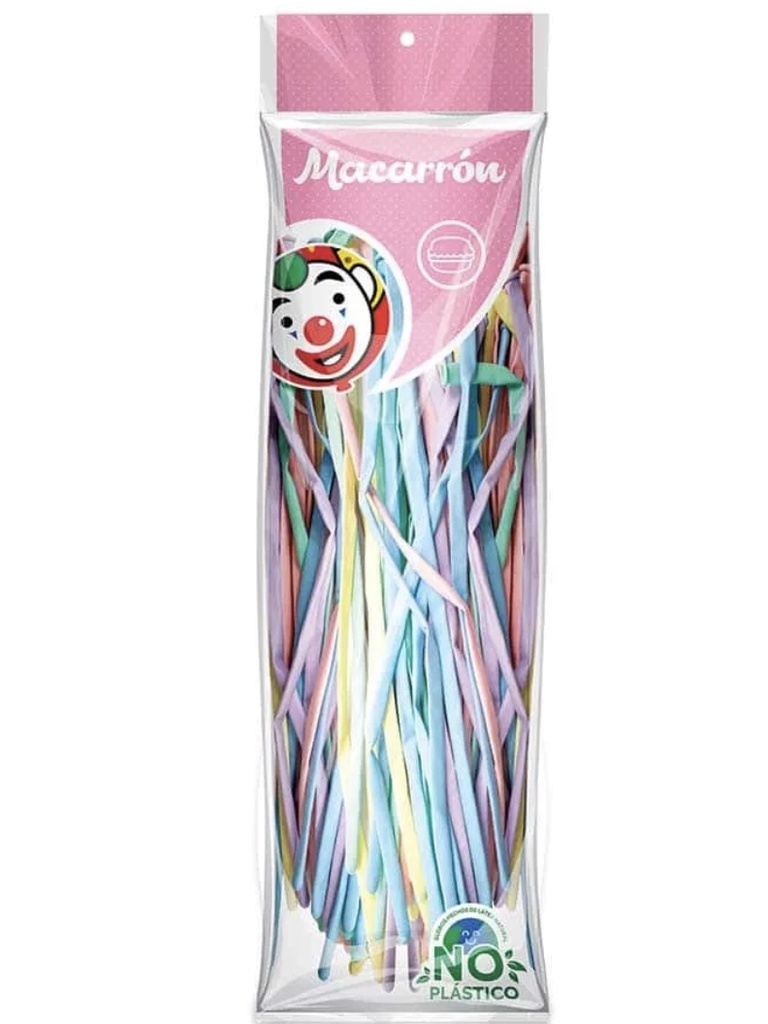 Bolsa De Globos 270" Macarron Surtido C/50