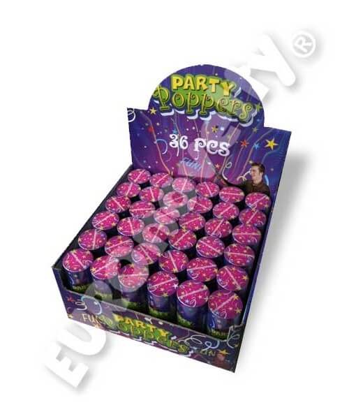 Party Poppers 12cm C/1