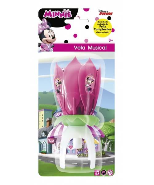 Vela Flor De Loto Minnie C/1