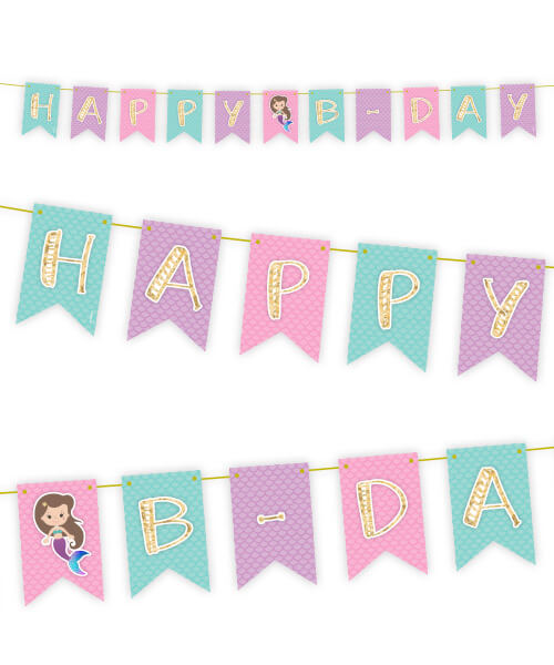 Letrero Banderin Sirenas C/1