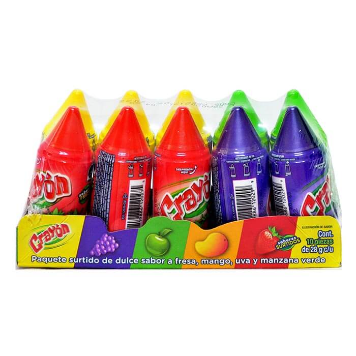 Crayon Sabores Surtidos C/10