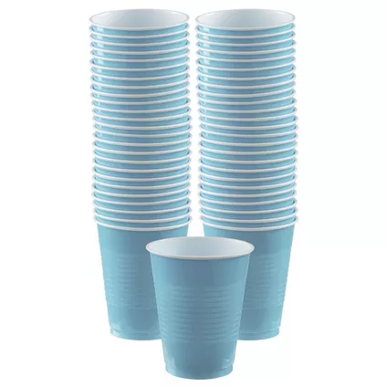 Vaso 18oz Azul Caribe C/25